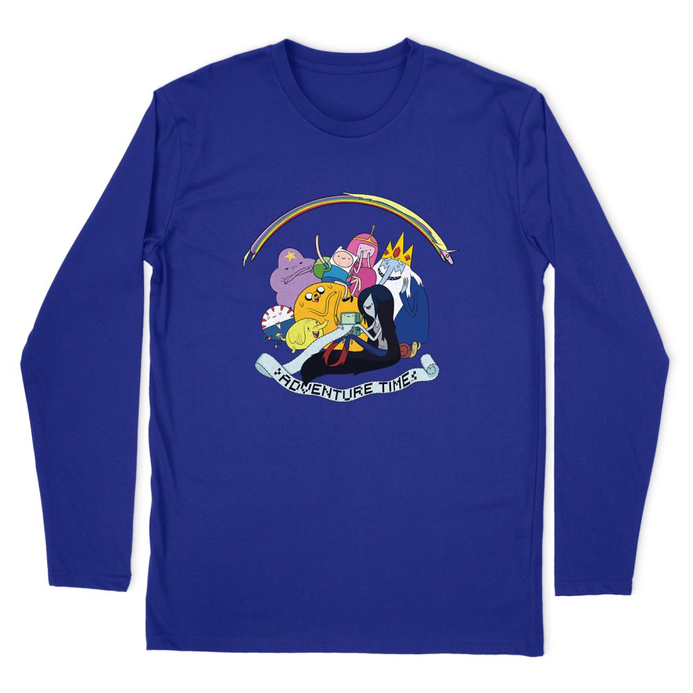 ADVENTURE TIME PRINT OUT LONG SLEEVE T-SHIRT
