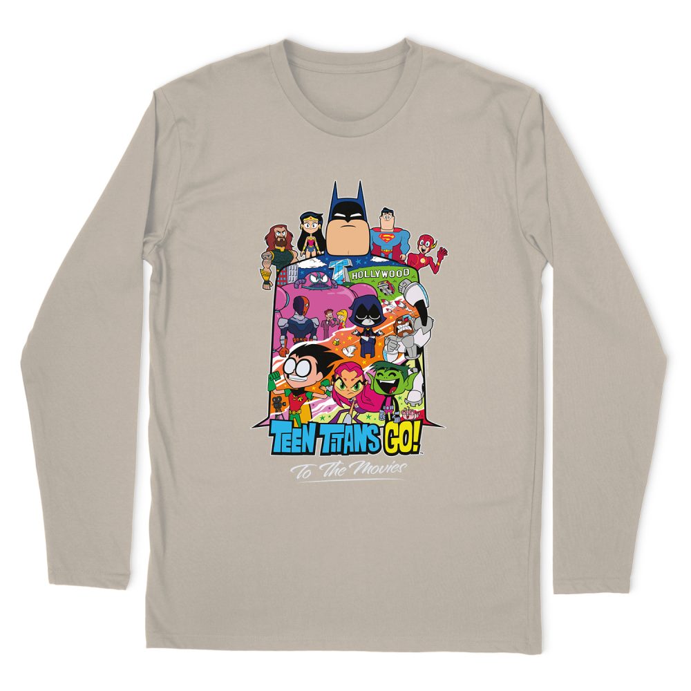 TEEN TITANS GO HOLLYWOOD LONG SLEEVE T-SHIRT