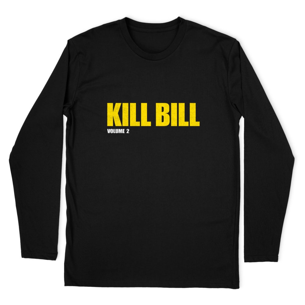 KILL BILL LOGO LONG SLEEVE T-SHIRT