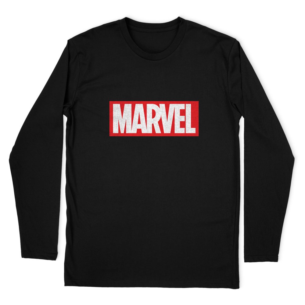 MARVEL LOGO LONG SLEEVE T-SHIRT
