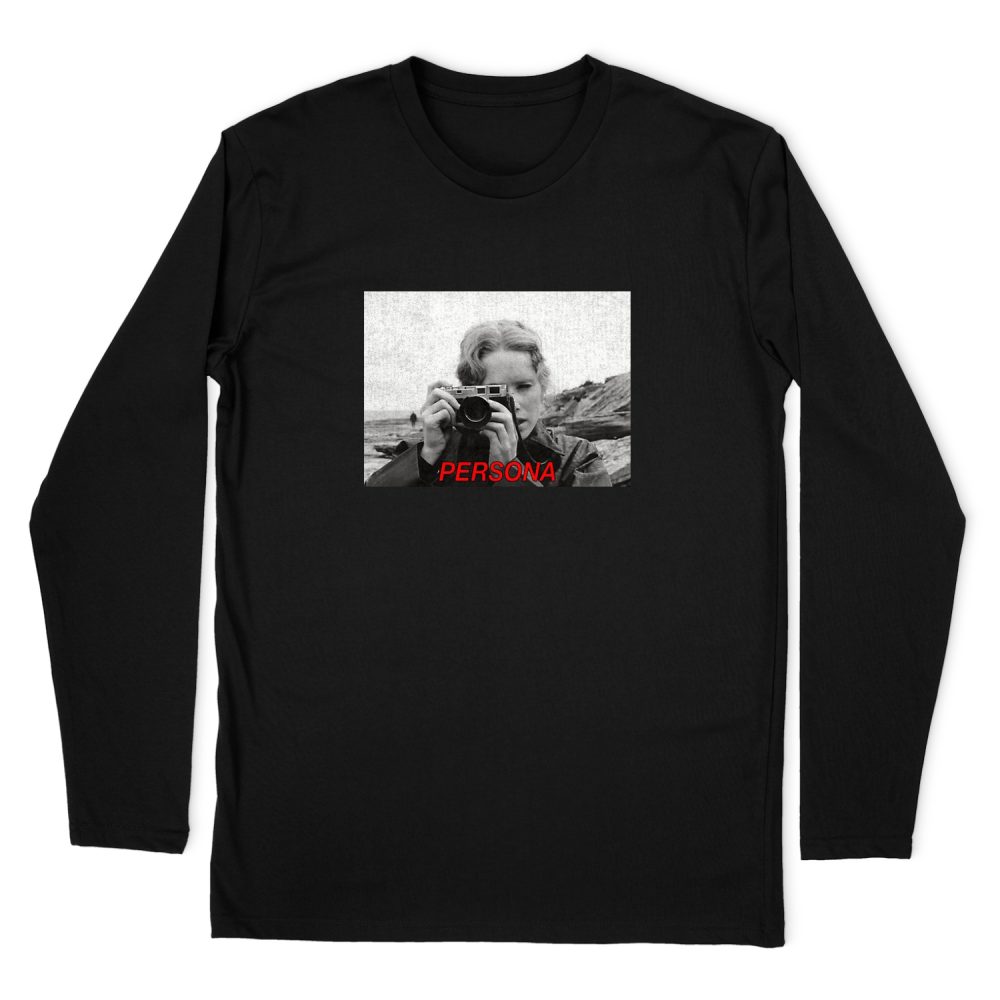 PERSONA MOVIE BY - INGMAR BIGRMAN LONG SLEEVE T-SHIRT