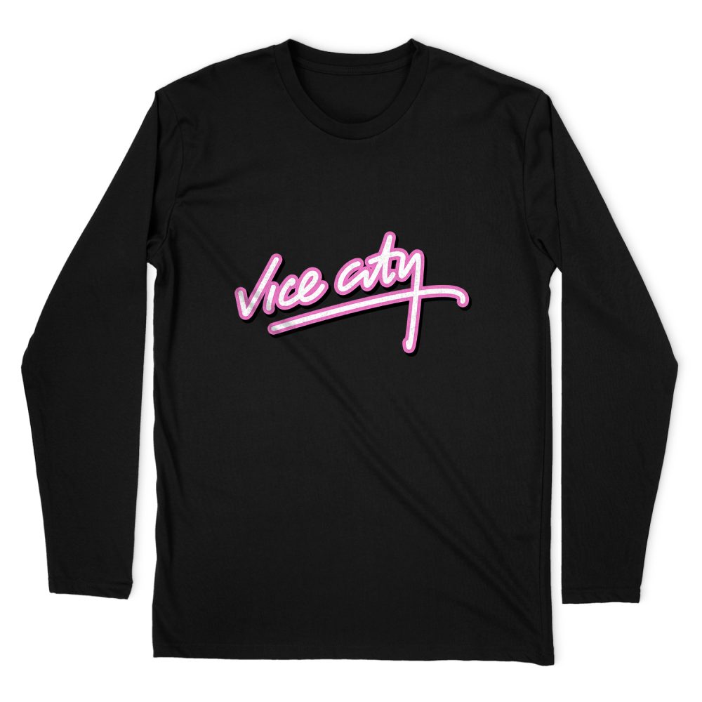 VICE CITY LOGO LONG SLEEVE T-SHIRT