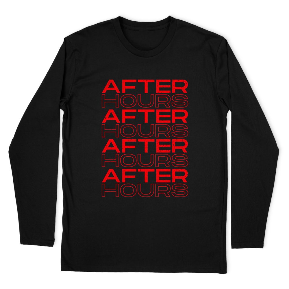 AFTER HOURS - THE WEEKND LONG SLEEVE T-SHIRT