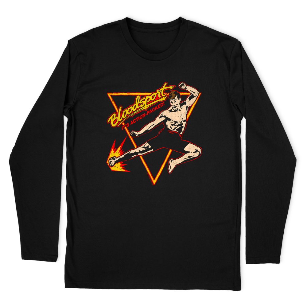 BLOODSPORT ACTION PACKED LONG SLEEVE T-SHIRT