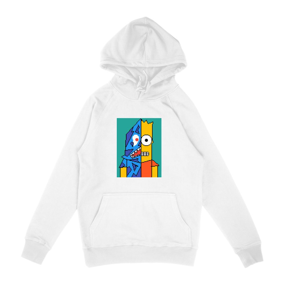 THE SIMPSONS ART PIXEL HOODIE