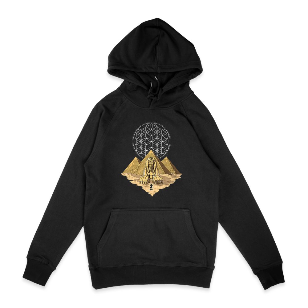 EGYPTIAN PYRAMIDS SPHINX HOODIE