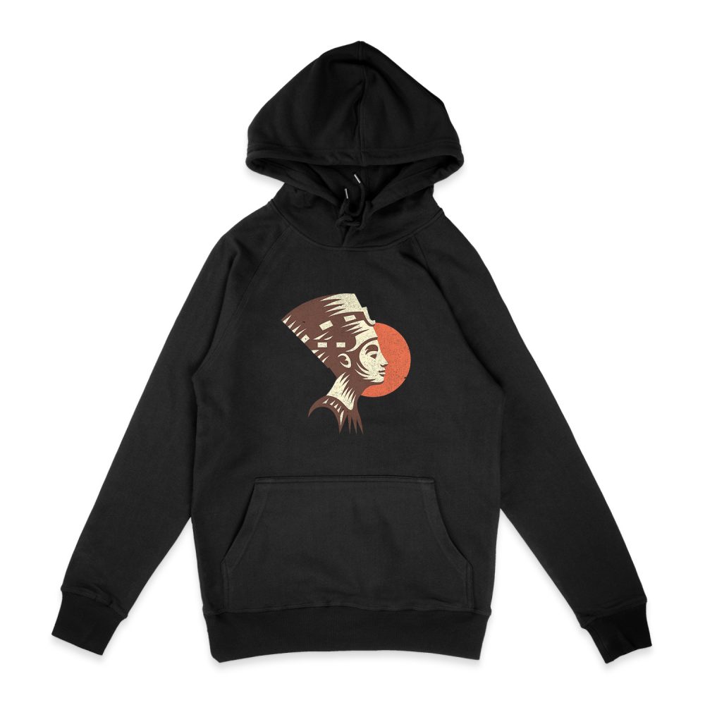 NEFERTITI CLEOPATRA VECTOR HOODIE