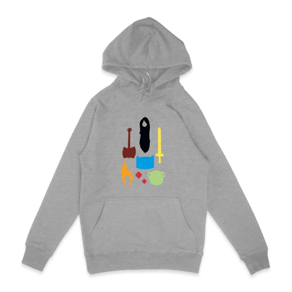 ADVENTURE TIME ICONS JUNIORS HOODIE