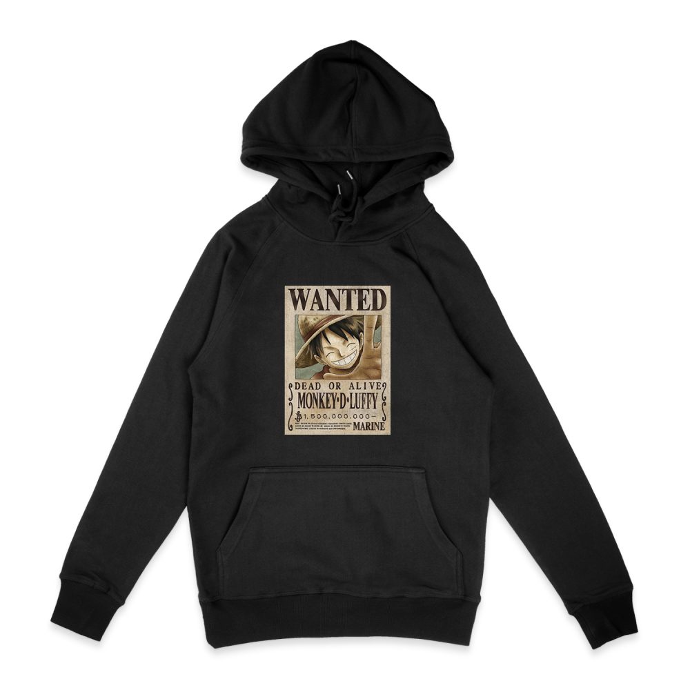 ONE PIECE WANTED POSTER HOODIE