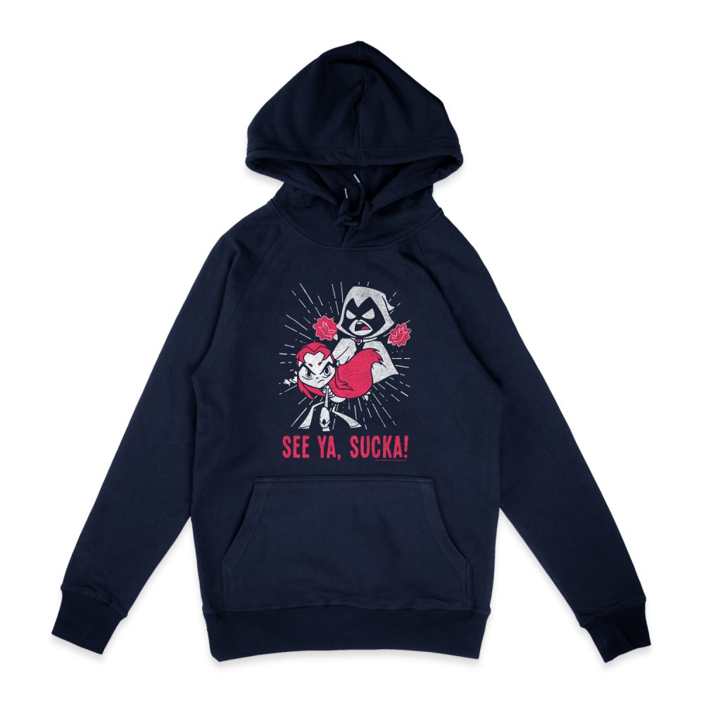 TEEN TITANS GO SUCKAS HOODIE