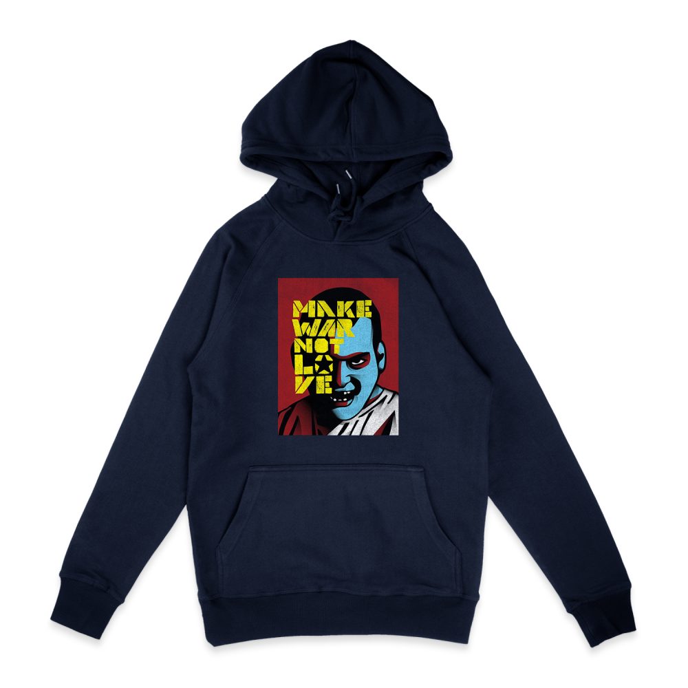 STANLEY KUBRICK MOVIE ART POSTER - FULL METAL JACKET HOODIE