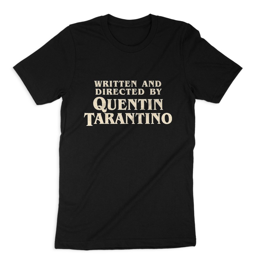 DIRECTED BY QUENTIN TARANTINO SHORT SLEEVE T-SHIRT