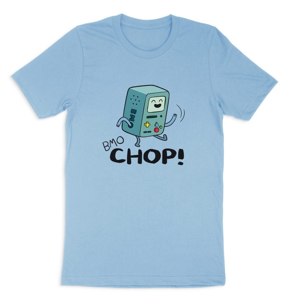 ADVENTURE TIME BMO CHOP SHORT SLEEVE T-SHIRT