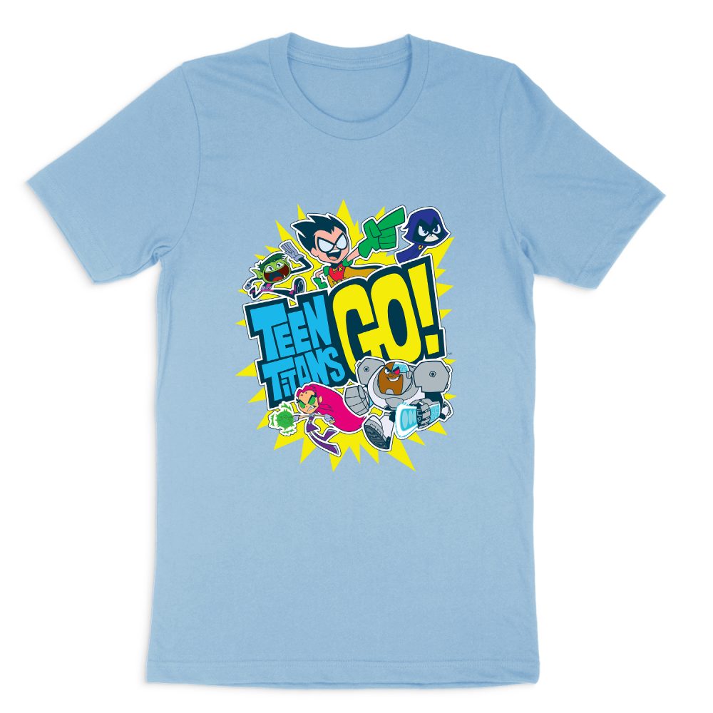 TEEN TITANS GO GO SHORT SLEEVE T-SHIRT