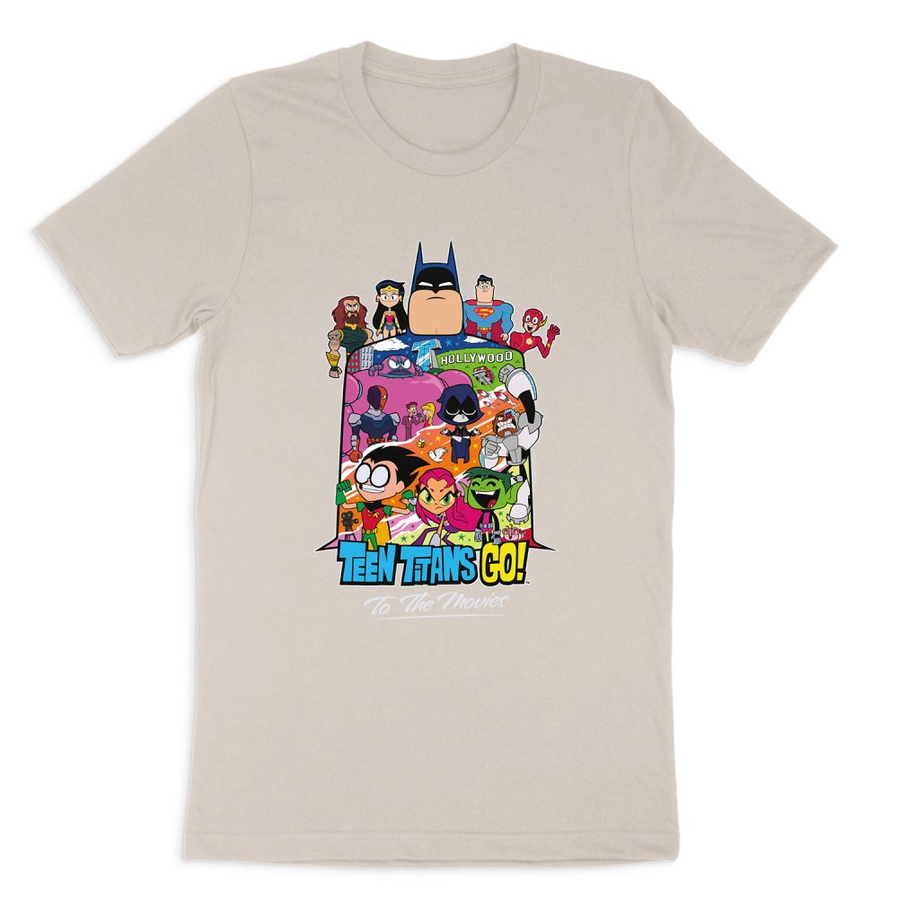 TEEN TITANS GO HOLLYWOOD SHORT SLEEVE T-SHIRT