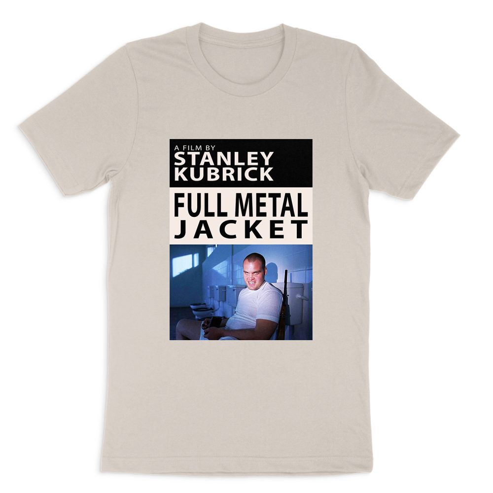 STANLEY KUBRICK MOVIE POSTER - FULL METAL JACKET SHORT SLEEVE T-SHIRT