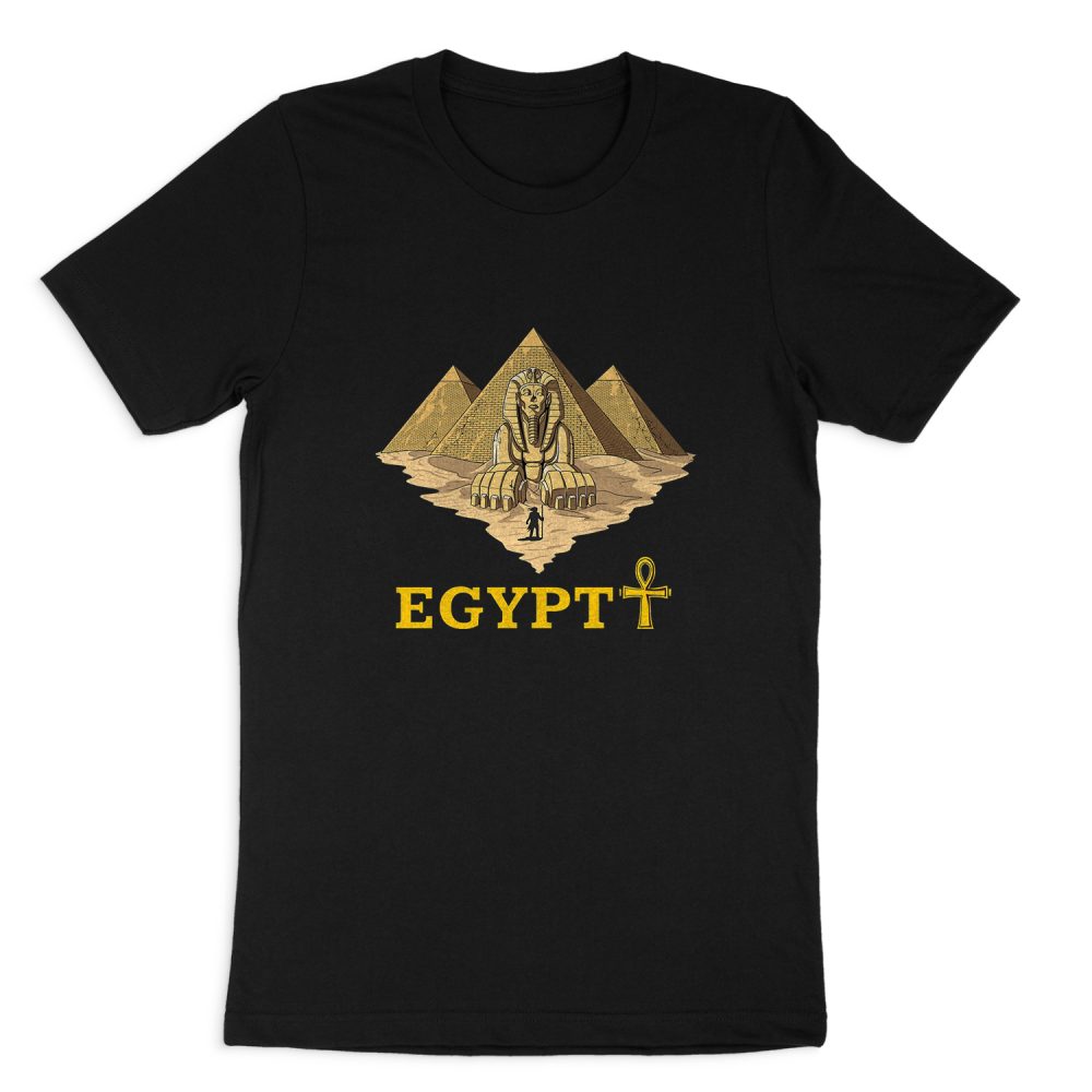 EGYPT PYRAMIDS SPHINX SHORT SLEEVE T-SHIRT