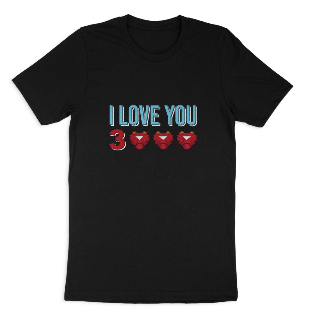 I LOVE YOU 3000 SHORT SLEEVE T-SHIRT
