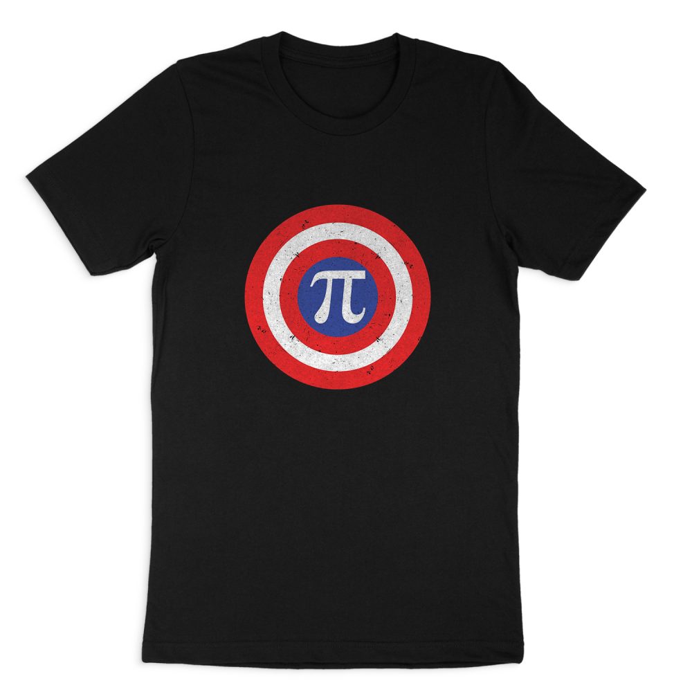 CAPTAIN AMERICA PI SHORT SLEEVE T-SHIRT