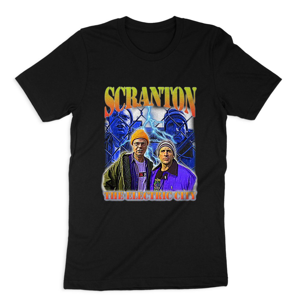 ELECTRIC CITY THE OFFICE - LAZY SCRANTON SHORT SLEEVE T-SHIRT