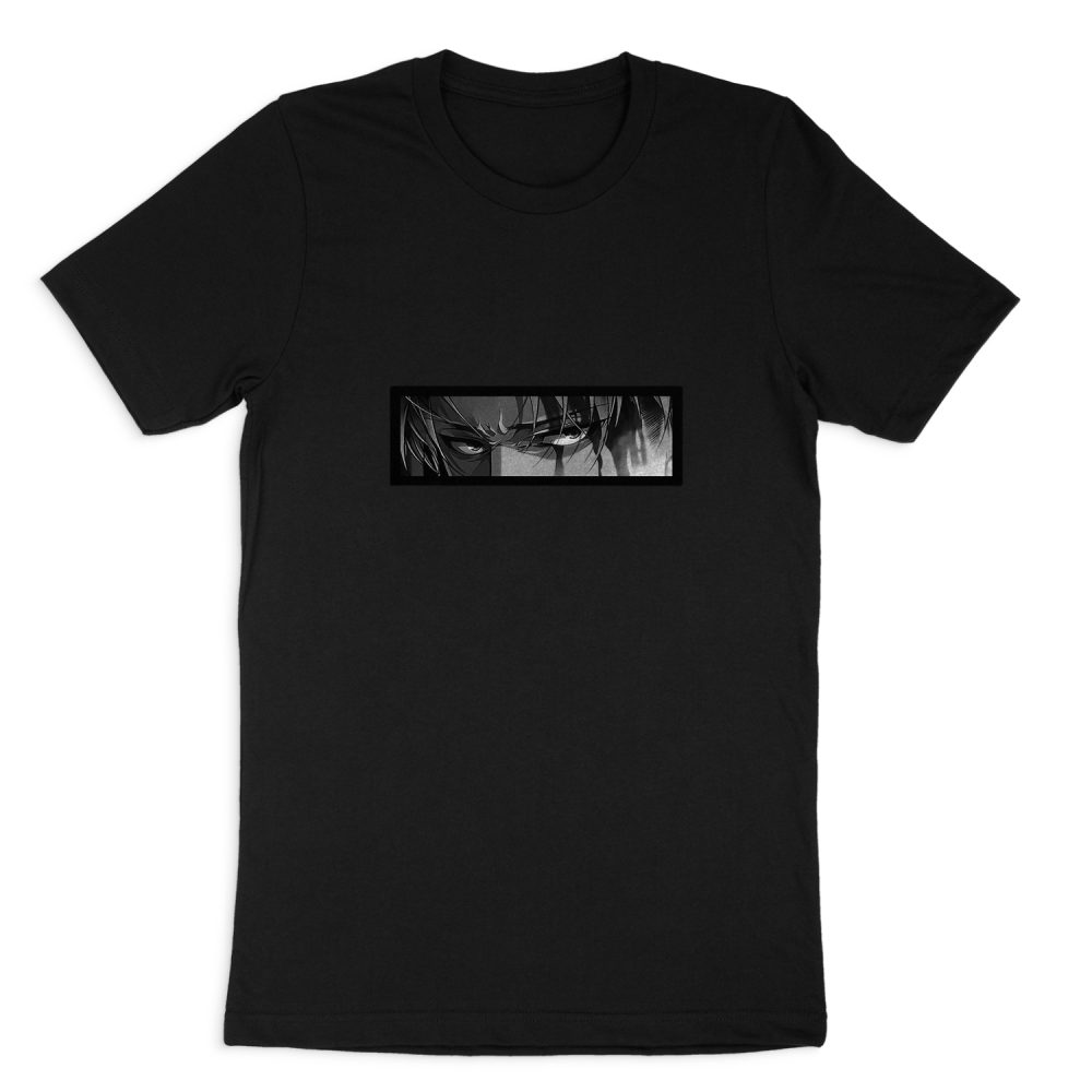LEVI ACKERMAN EYE - ATTACK ON TITAN SHORT SLEEVE T-SHIRT