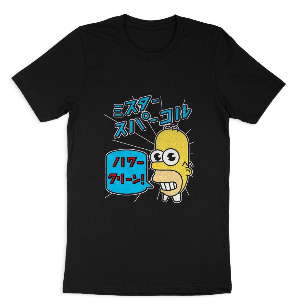 SPARKLE SIMPSONS SHORT SLEEVE T-SHIRT