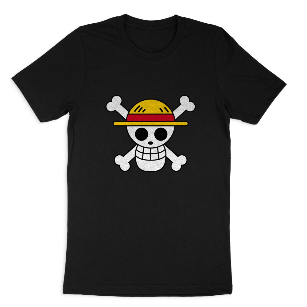 ONE PIECE-STRAW-HAT LOGO SHORT SLEEVE T-SHIRT