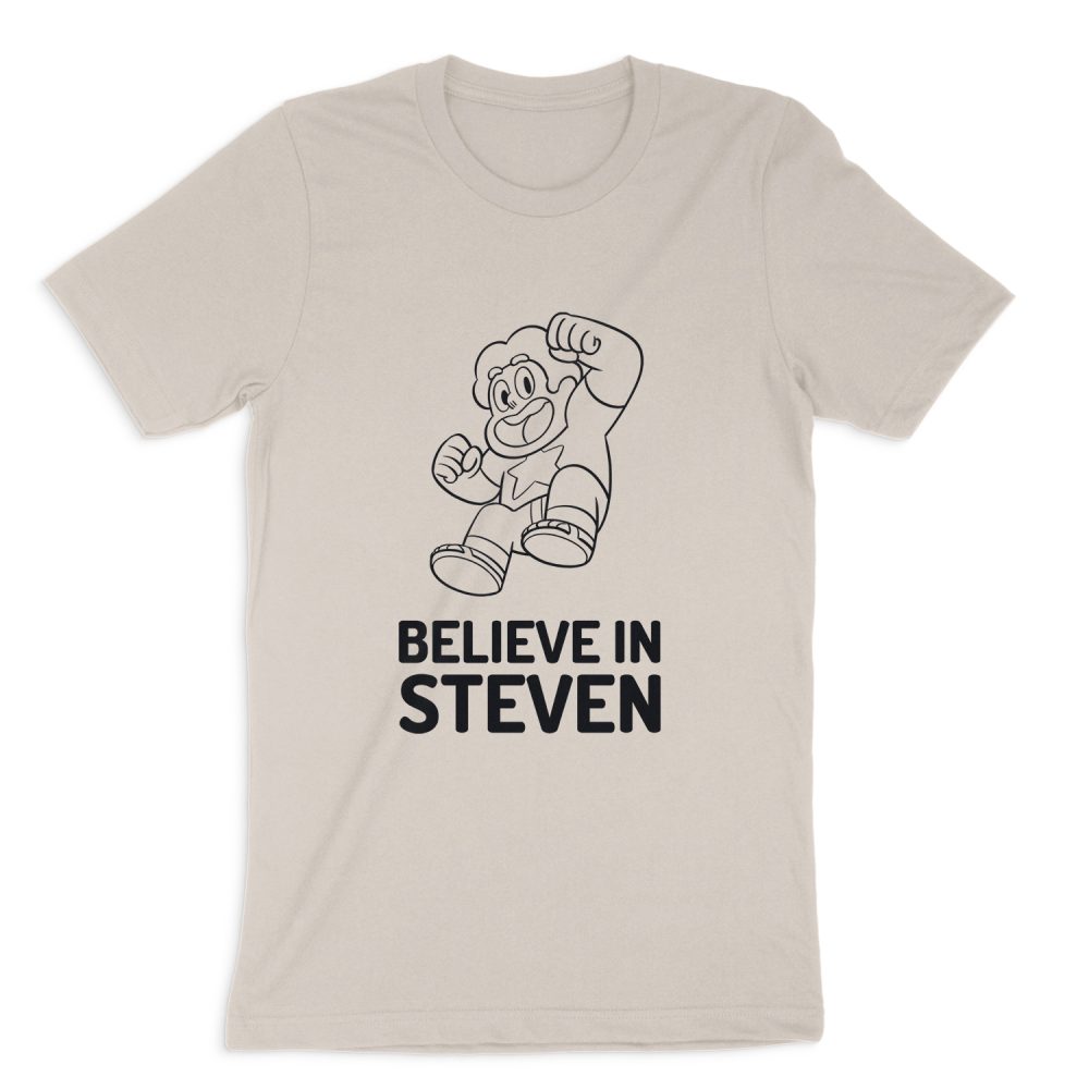 STEVEN UNIVERSE BELIEVE IN STEVEN SHORT SLEEVE T-SHIRT