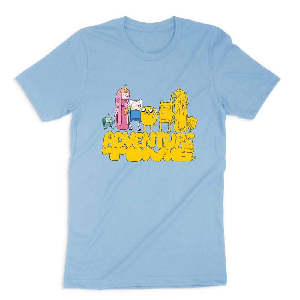 ADVENTURE TIME JAKES FRIENDS SHORT SLEEVE T-SHIRT