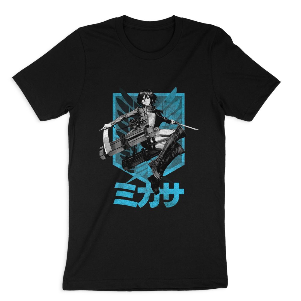 MIKASA ACKERMAN SHORT SLEEVE T-SHIRT