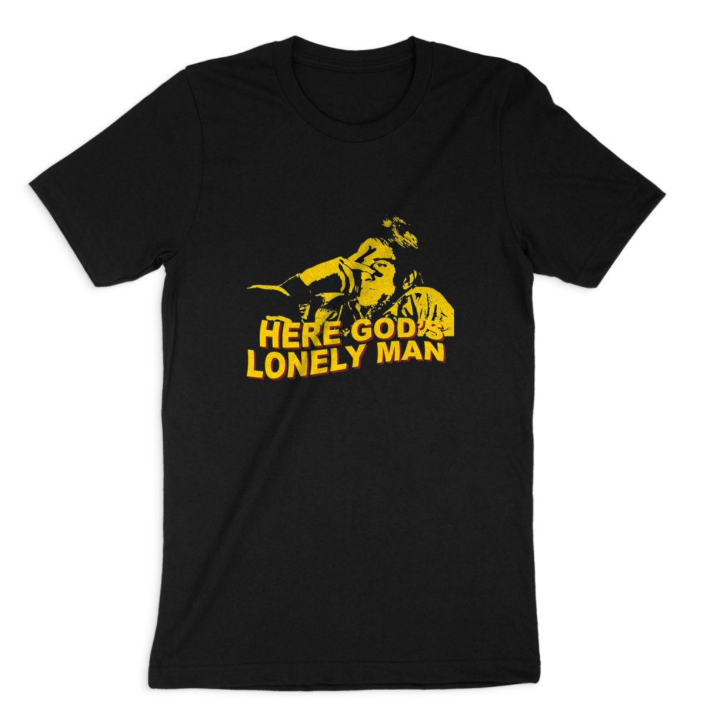 TAXI DRIVER HERE GOD'S LONELY MAN SHORT SLEEVE T-SHIRT