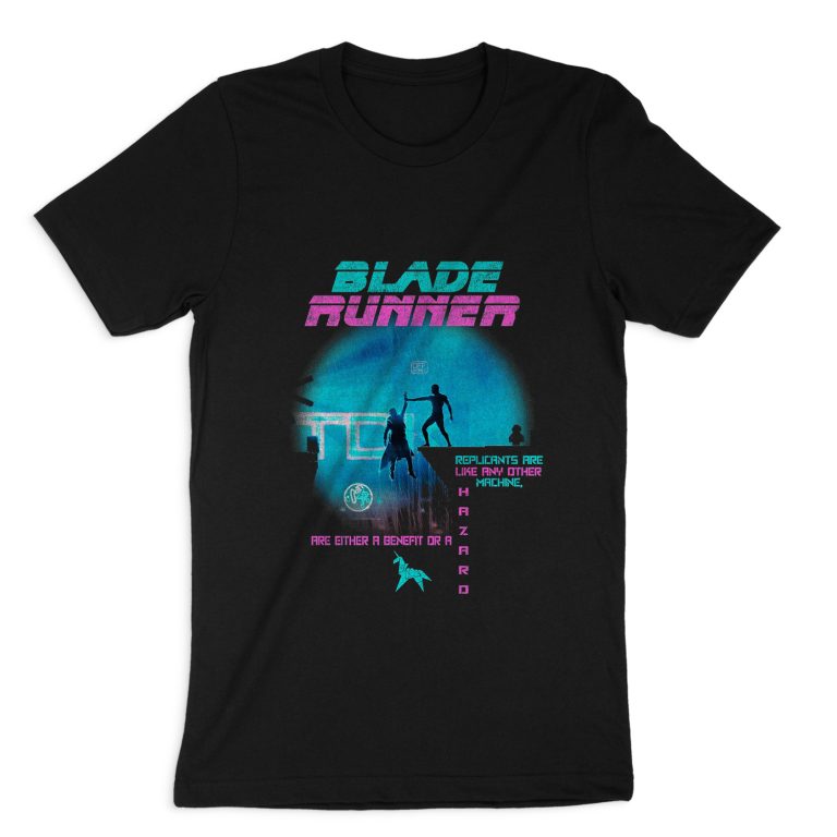 BLADE RUNNER 80S CULT MOVIE SHORT SLEEVE T-SHIRT