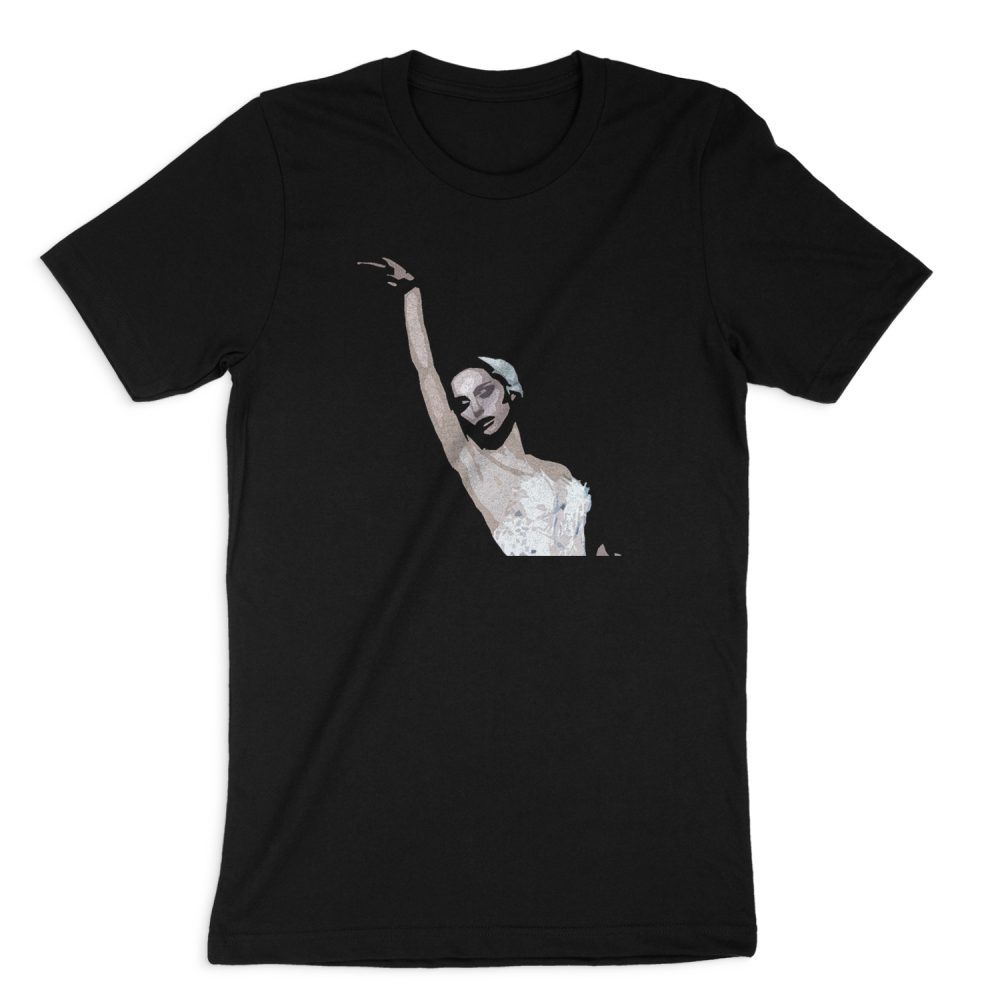 NINA - THE BLACK SWAN SHORT SLEEVE T-SHIRT
