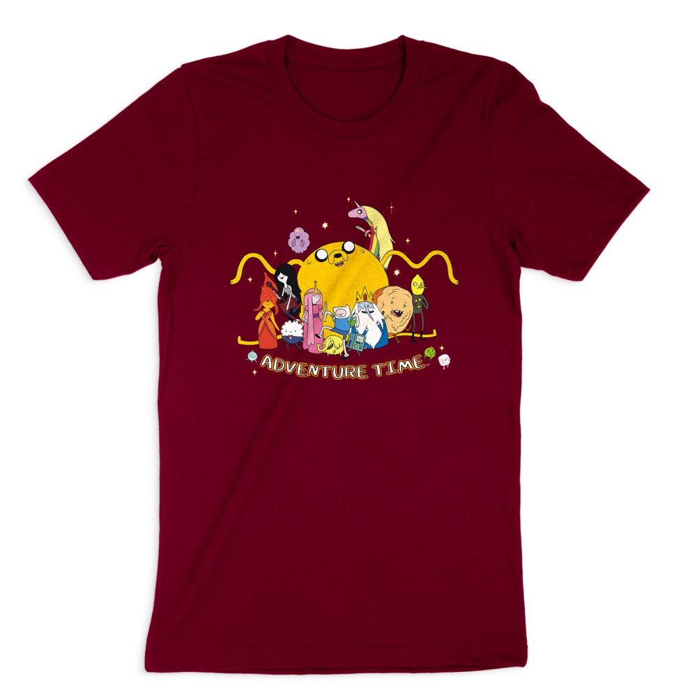 ADVENTURE TIME OUTSTRETCHED SHORT SLEEVE T-SHIRT