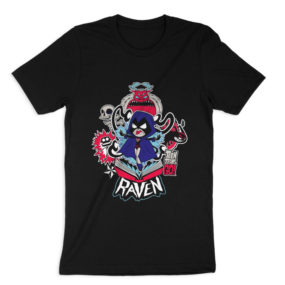 TEEN TITANS GO RAVEN SHORT SLEEVE T-SHIRT