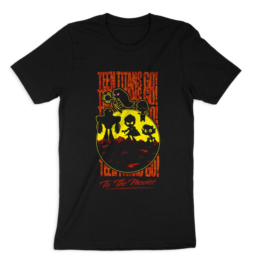 TEEN TITANS GO TITANS SILHOUETTE SHORT SLEEVE T-SHIRT