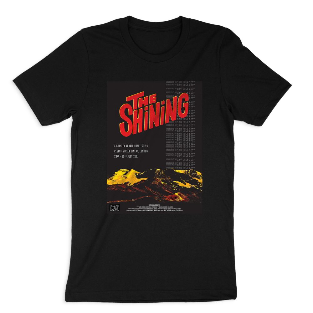 THE SHINING OVERLOOK HOTEL POSTER SHORT SLEEVE T-SHIRT