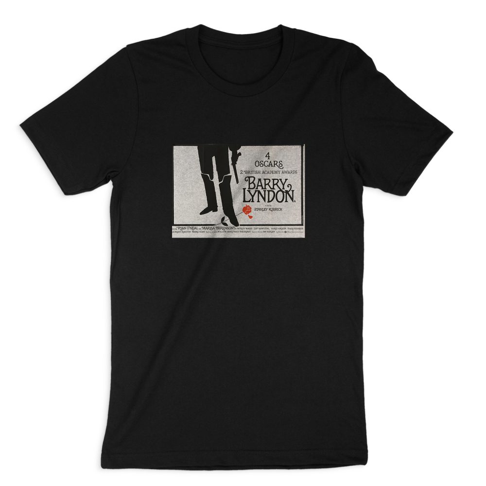 STANLEY KUBRICK MOVIE POSTER BARRY LYNDON SHORT SLEEVE T-SHIRT