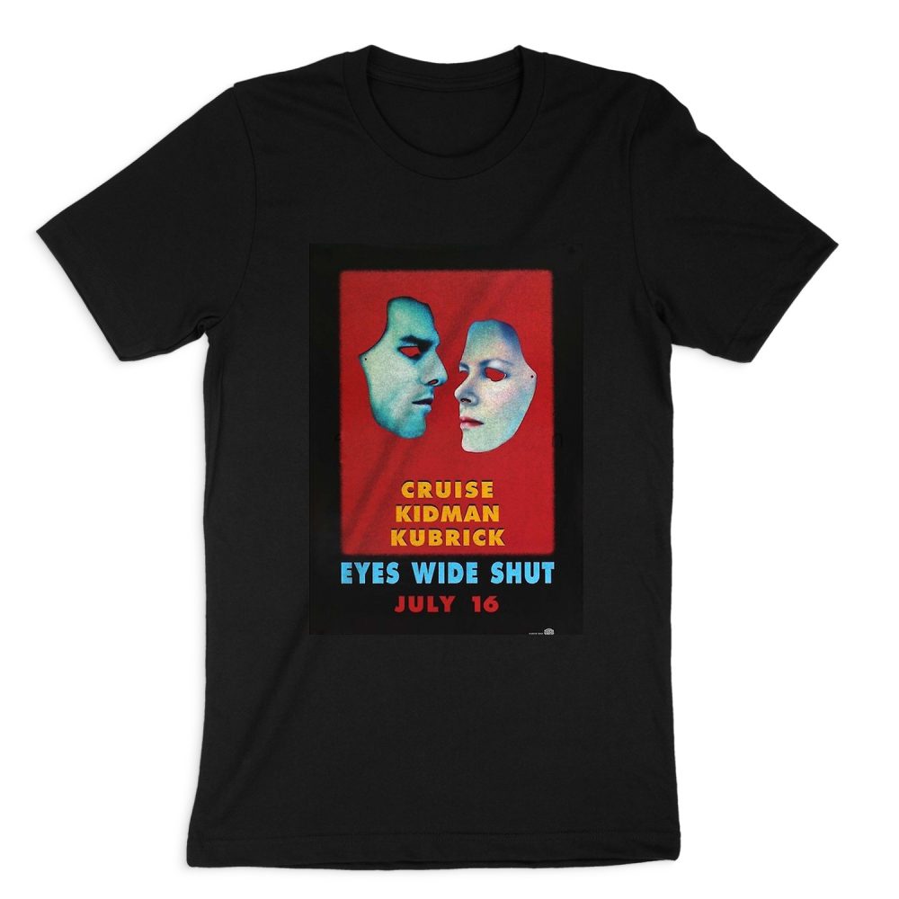 STANLEY KUBRICK MOVIE POSTER - EYES WIDE SHUT SHORT SLEEVE T-SHIRT