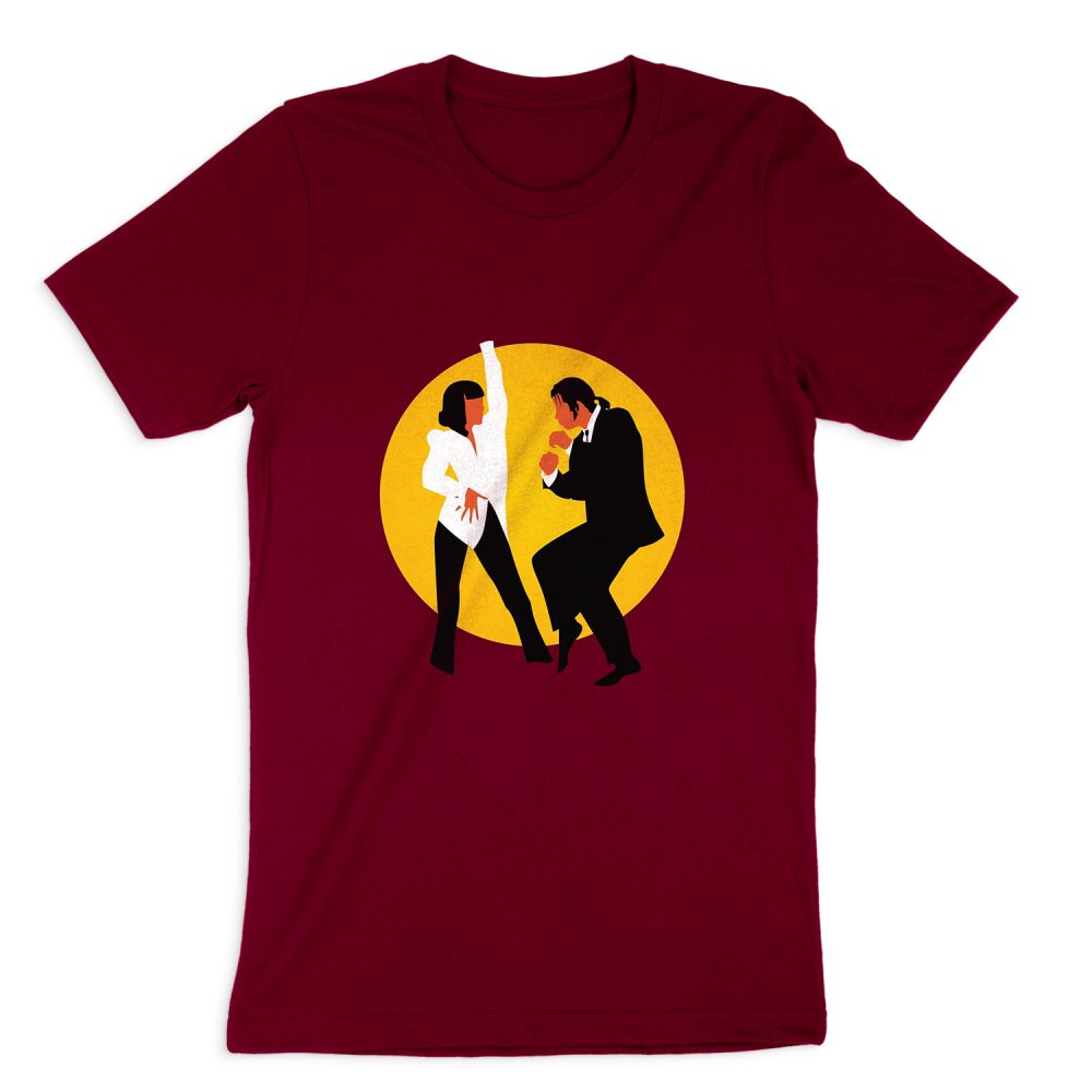 DANCE PULP FICTION T-SHIRT SHORT SLEEVE T-SHIRT