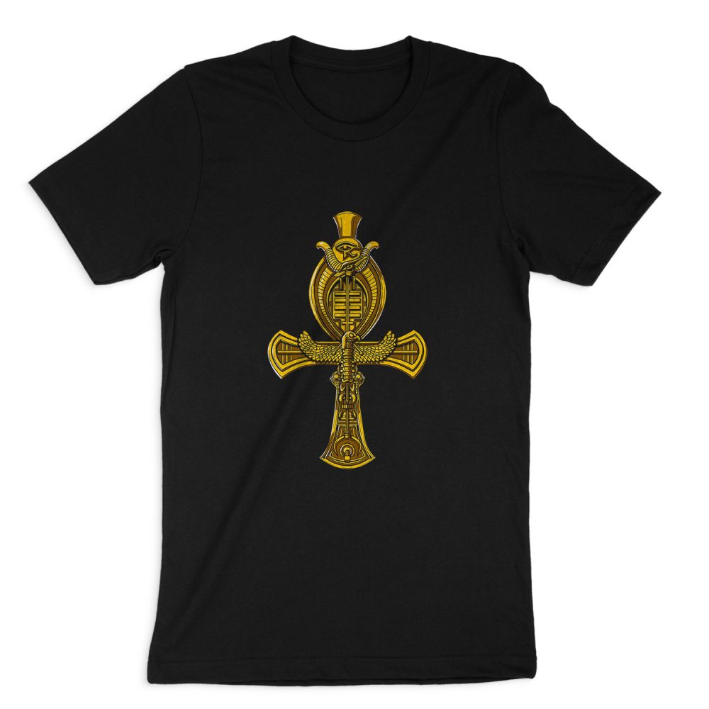 EGYPT ANKH ART SHORT SLEEVE T-SHIRT