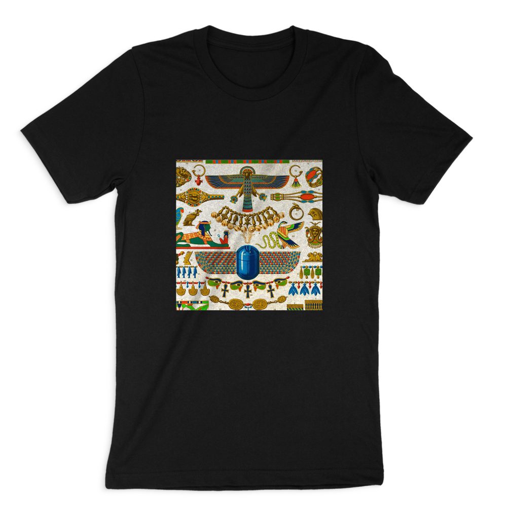 EGYPTIAN AUGUSTE RACINET SHORT SLEEVE T-SHIRT