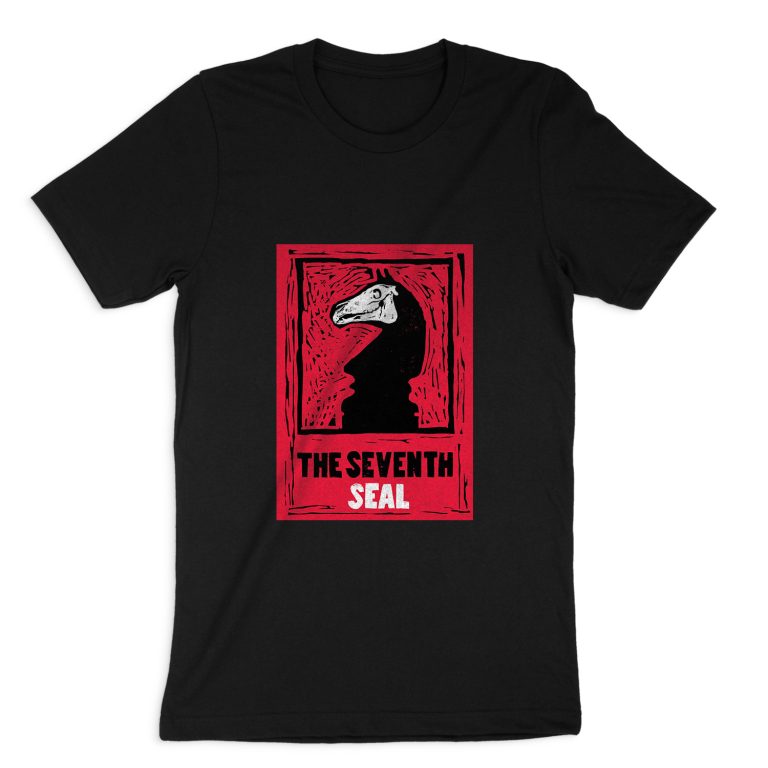 THE SEVENTH SEAL POSTER SHORT SLEEVE T-SHIRT