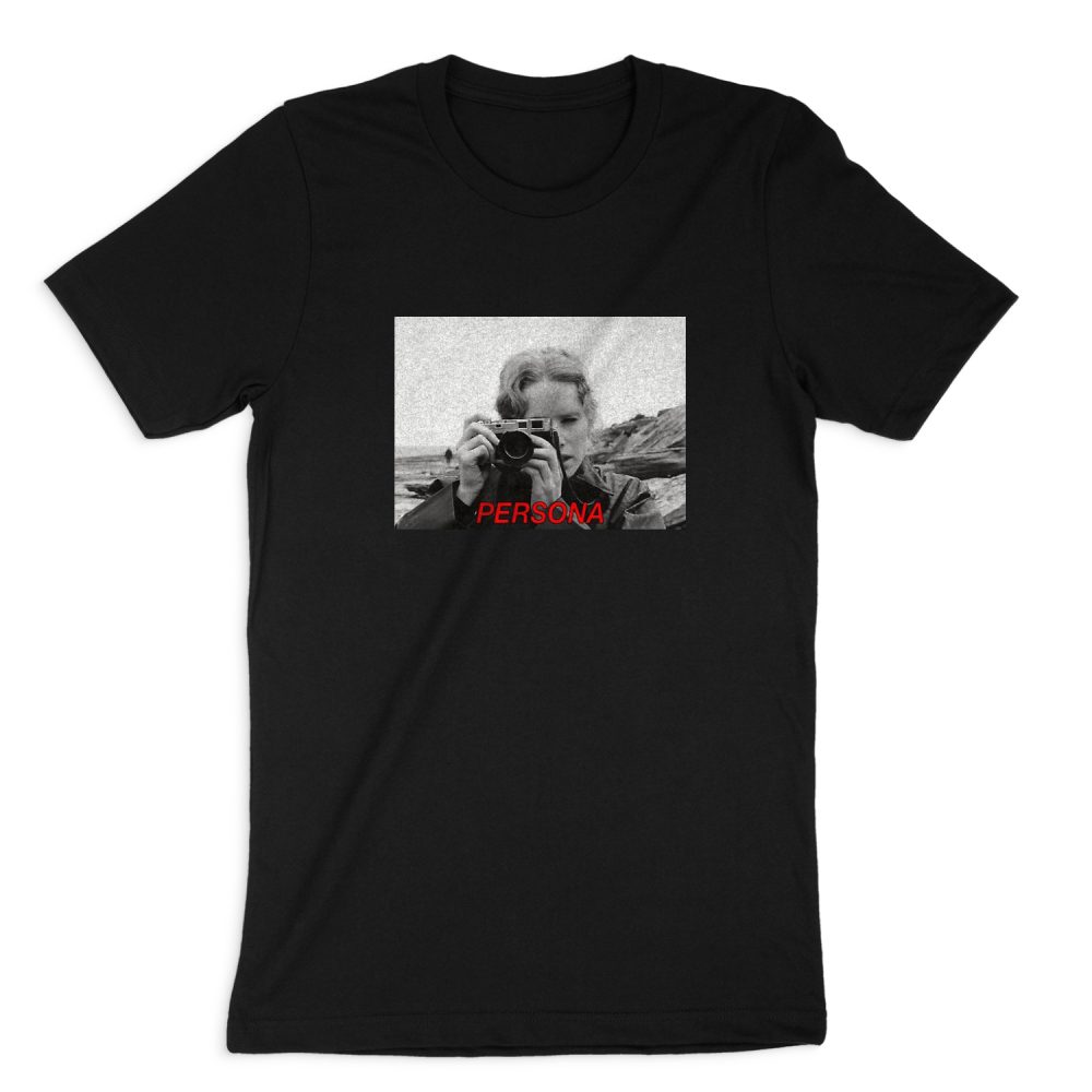 PERSONA MOVIE BY - INGMAR BIGRMAN SHORT SLEEVE T-SHIRT