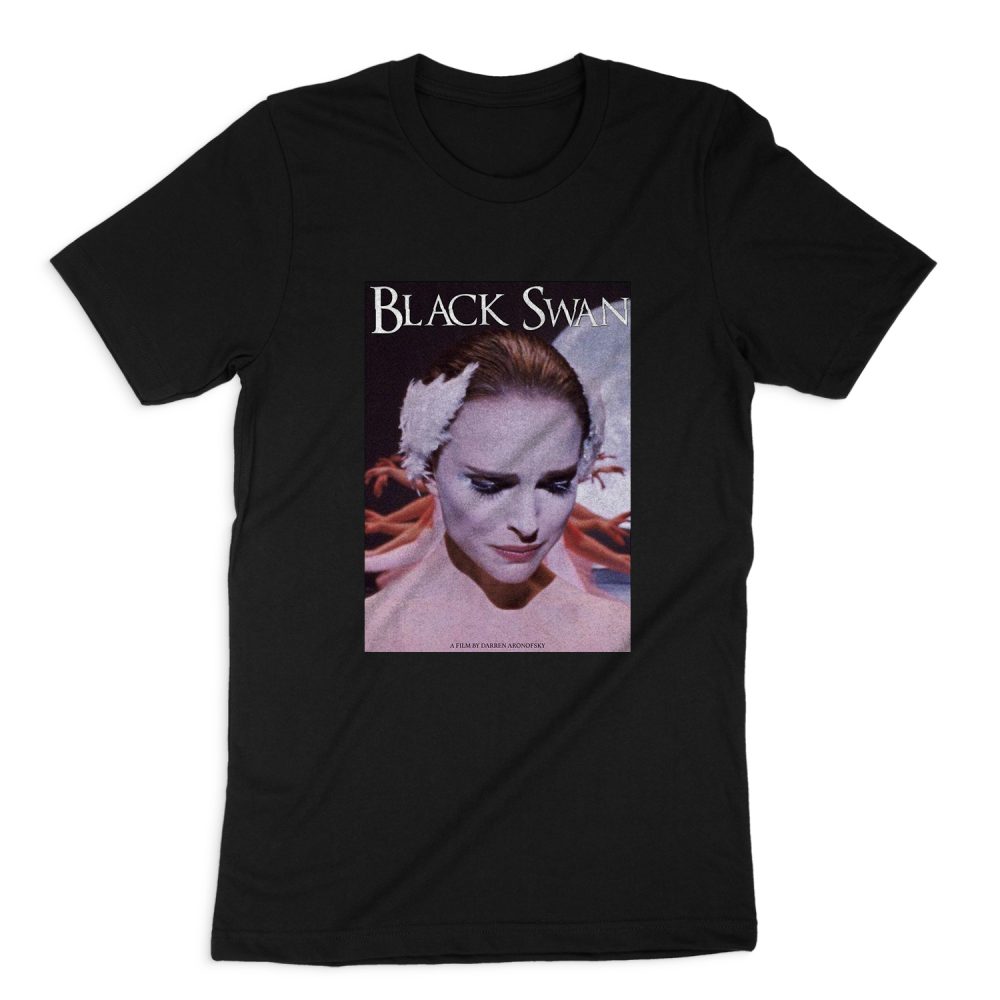 BLACK SWAN POSTER SHORT SLEEVE T-SHIRT