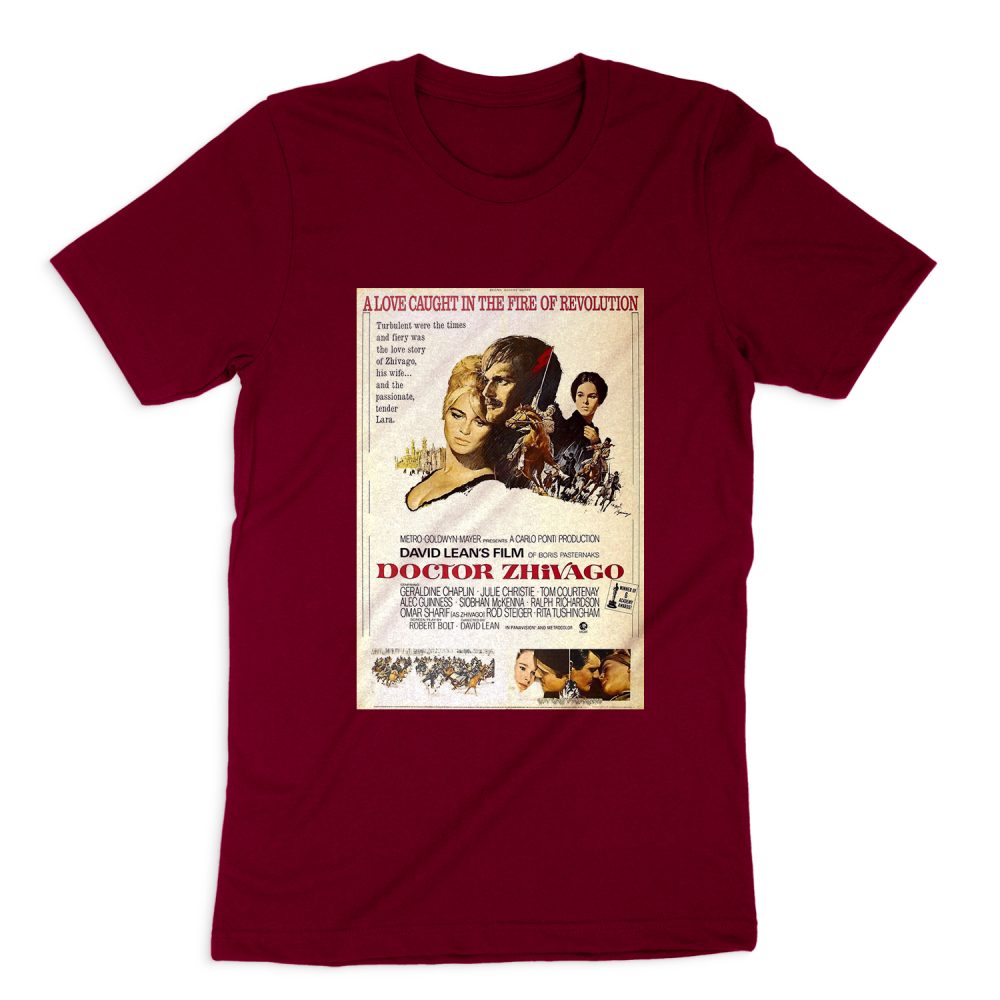 OMER SHERIF - DOCTOR ZHIVAGO POSTER CLASSIC SHORT SLEEVE T-SHIRT