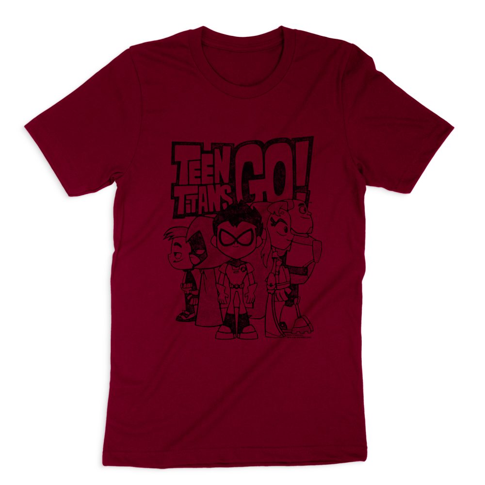 TEEN TITANS GO TEAM UP SHORT SLEEVE T-SHIRT