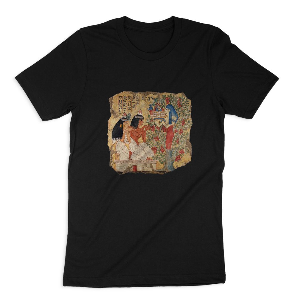 TOMB OF SENNEDJEM TREE GODDESS SHORT SLEEVE T-SHIRT