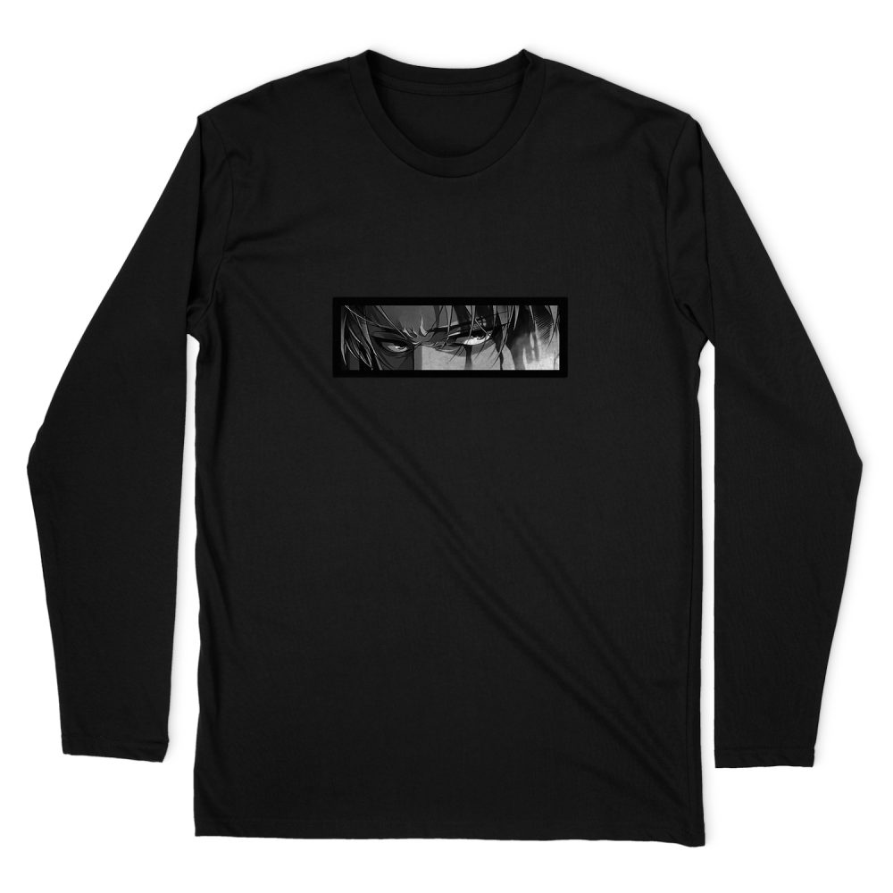 LEVI ACKERMAN EYE - ATTACK ON TITAN LONG SLEEVE T-SHIRT