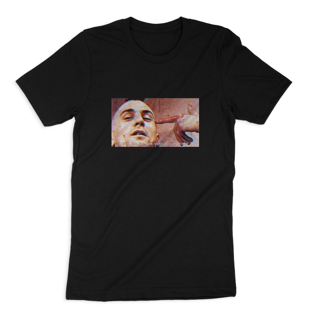 ALL THE ANIMALS COME OUT AT NIGHT - TAXI DRIVER SHORT SLEEVE T-SHIRT